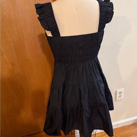 Greylin Black Ruffled Mini Dress - Picture 5 of 9